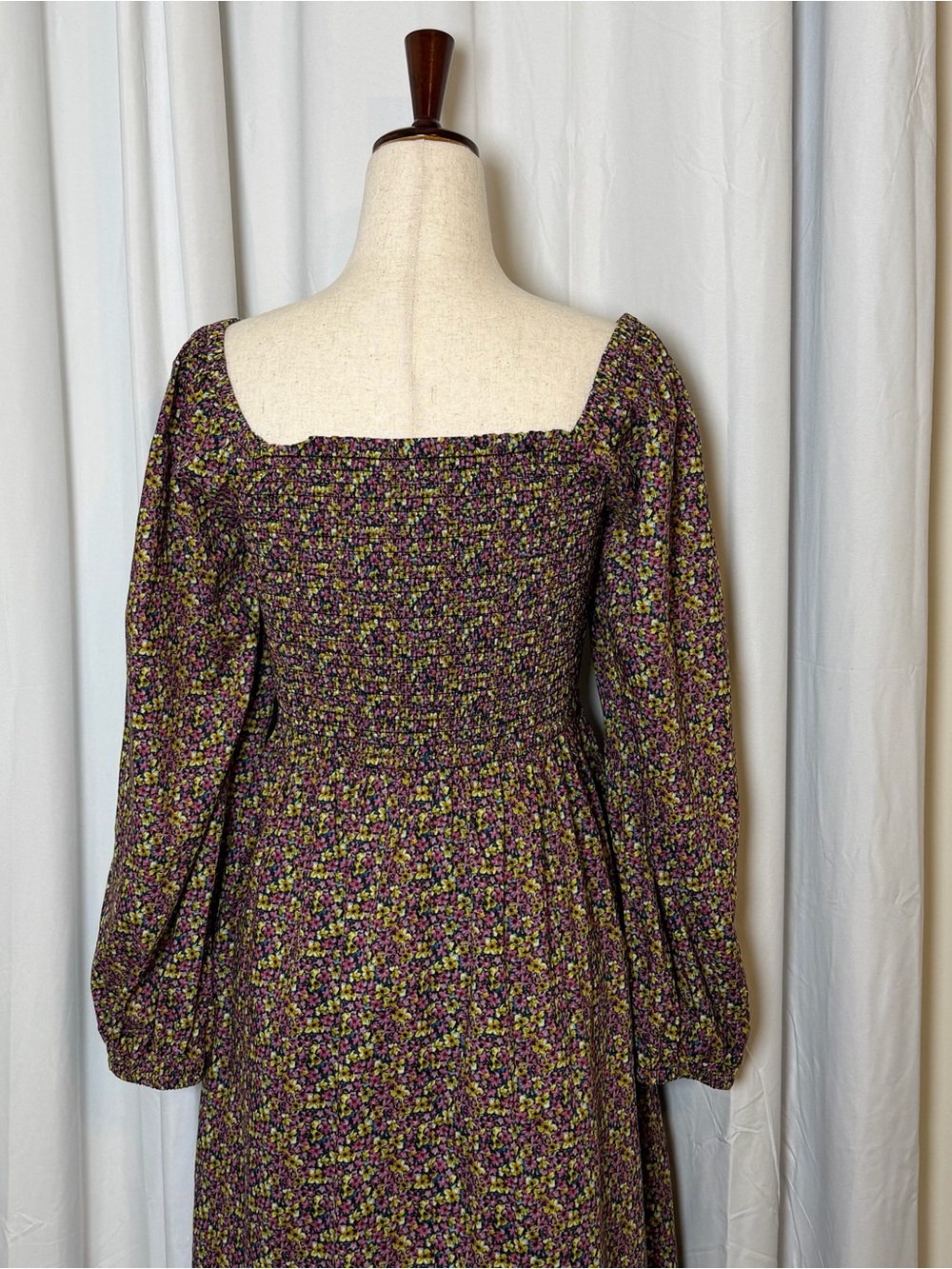 J.Crew Daydream Dress Liberty Busy Izzy Floral Medium Smocked Midi - Picture 10 of 14